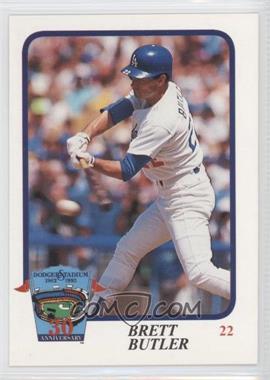 1992 Los Angeles Dodgers D.A.R.E. - Team Set [Base] #22 - Brett Butler