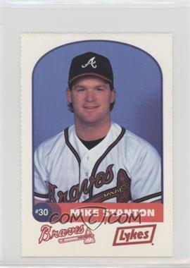 1992 Lykes Atlanta Braves Team Photo Sheet Set - [Base] - Separated Singles #30 - Mike Stanton