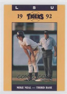 1992 McDag LSU Tigers - [Base] #7 - Mike Neal