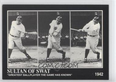 1992 Megacards The Babe Ruth Collection - [Base] #115 - Babe Ruth