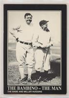 Babe Ruth, Miller Huggins [Good to VG‑EX]