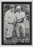 Babe Ruth, Ty Cobb