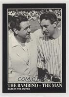 Babe Ruth, Gary Cooper, Lou Gehrig [EX to NM]