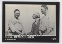 Babe Ruth, Kenesaw Mountain Landis, Bob Meusel