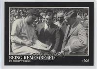 Babe Ruth, Christy Walsh