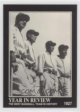 1992 Megacards The Babe Ruth Collection - [Base] #19 - Babe Ruth, Lou Gehrig, Earle Combs, Tony Lazzeri [Good to VG‑EX]