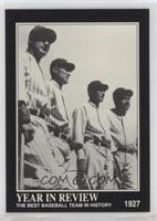 Babe Ruth, Lou Gehrig, Earle Combs, Tony Lazzeri