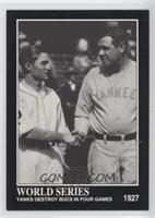 Babe Ruth, Lloyd Waner