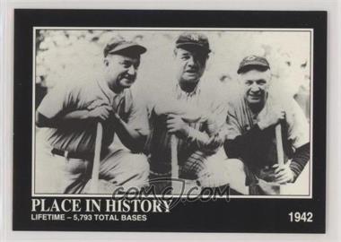 1992 Megacards The Babe Ruth Collection - [Base] #43 - Babe Ruth, Ty Cobb, Tris Speaker