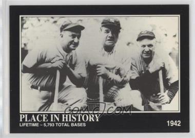 1992 Megacards The Babe Ruth Collection - [Base] #43 - Babe Ruth, Ty Cobb, Tris Speaker