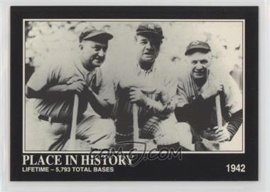 1992 Megacards The Babe Ruth Collection - [Base] #43 - Babe Ruth, Ty Cobb, Tris Speaker