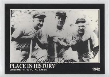 1992 Megacards The Babe Ruth Collection - [Base] #43 - Babe Ruth, Ty Cobb, Tris Speaker