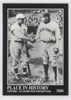 Babe Ruth, Jimmie Foxx