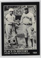 Babe Ruth, Jimmie Foxx