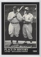 Babe Ruth, Jimmie Foxx