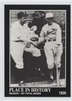 Babe Ruth, Rogers Hornsby