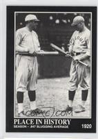 Babe Ruth, Rogers Hornsby