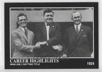 Babe Ruth, George Sisler, Ty Cobb