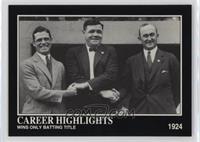 Babe Ruth, George Sisler, Ty Cobb