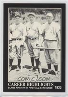 Babe Ruth, Lou Gehrig, Jimmie Foxx