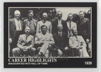 Babe Ruth, Honus Wagner, Grover Alexander, Tris Speaker, Nap Lajoie, George Sis…