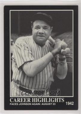 1992 Megacards The Babe Ruth Collection - [Base] #95 - Babe Ruth [EX to NM]