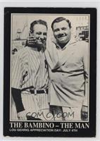 Babe Ruth, Lou Gehrig [Good to VG‑EX]