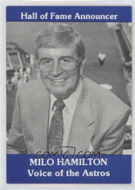 1992 Milo Hamilton Private Issue - [Base] #_NoN - Milo Hamilton