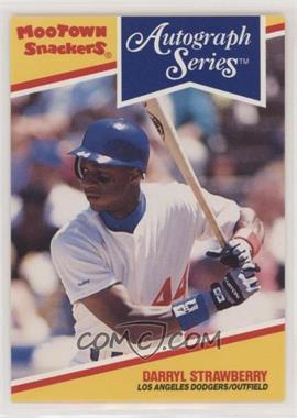 1992 Mootown Snackers Autograph Series - Food Issue [Base] - No Coupon #11 - Darryl Strawberry