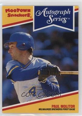 1992 Mootown Snackers Autograph Series - Food Issue [Base] - No Coupon #14 - Paul Molitor