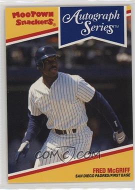 1992 Mootown Snackers Autograph Series - Food Issue [Base] - No Coupon #17 - Fred McGriff