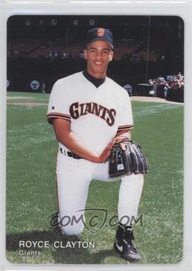 1992 Mother's Cookies San Francisco Giants - Stadium Giveaway [Base] #4 - Royce Clayton