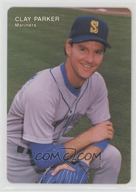 1992 Mother's Cookies Seattle Mariners - Stadium Giveaway [Base] #25 - Clay Parker