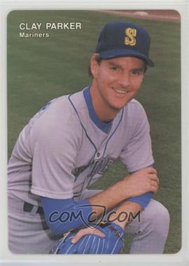 1992 Mother's Cookies Seattle Mariners - Stadium Giveaway [Base] #25 - Clay Parker