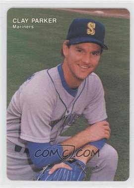 1992 Mother's Cookies Seattle Mariners - Stadium Giveaway [Base] #25 - Clay Parker