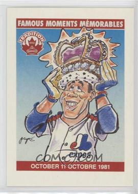 1992 Nabisco Canada Tradition - [Base] #15 - Montreal Expos