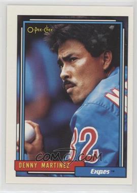 1992 O-Pee-Chee - [Base] #15 - Dennis Martinez