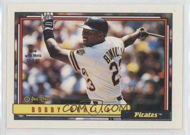 1992 O-Pee-Chee - [Base] #160 - Bobby Bonilla