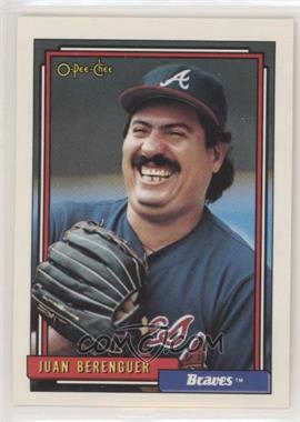 1992 O-Pee-Chee - [Base] #172 - Juan Berenguer