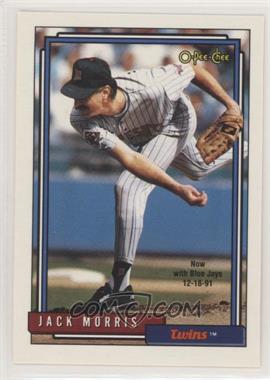 1992 O-Pee-Chee - [Base] #235 - Jack Morris