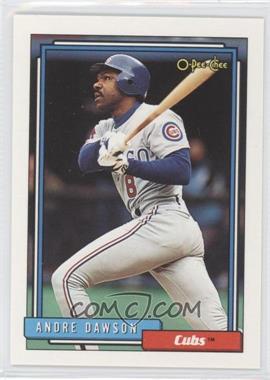 1992 O-Pee-Chee - [Base] #460 - Andre Dawson