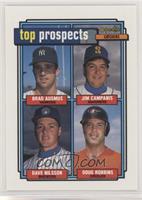 Top Prospects - Brad Ausmus, Jim Campanis, Dave Nilsson, Doug Robbins