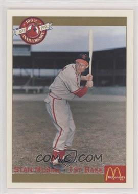 1992 Pacific McDonald's St. Louis Cardinals 100th Anniversary - [Base] #22 - Stan Musial