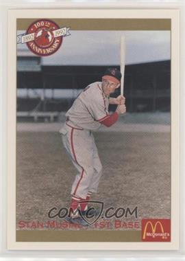 1992 Pacific McDonald's St. Louis Cardinals 100th Anniversary - [Base] #22 - Stan Musial