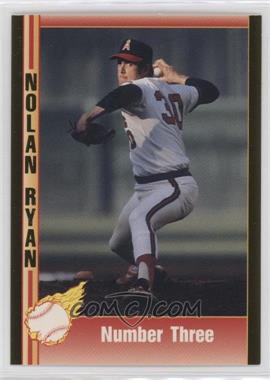 1992 Pacific Nolan Ryan Texas Express - Inserts - Gold #3 - Nolan Ryan