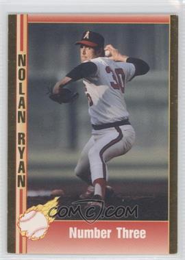 1992 Pacific Nolan Ryan Texas Express - Inserts - Gold #3 - Nolan Ryan