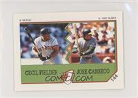 Cecil Fielder, Jose Canseco