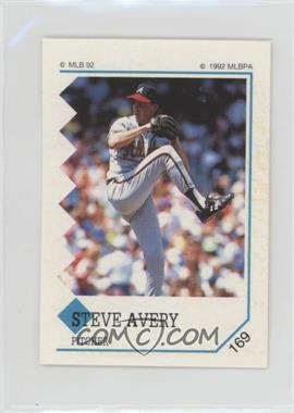 1992 Panini Album Stickers - [Base] #169 - Steve Avery