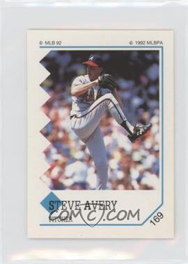 1992 Panini Album Stickers - [Base] #169 - Steve Avery