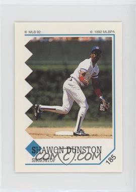 1992 Panini Album Stickers - [Base] #185 - Shawon Dunston